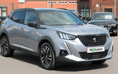 A silver Peugeot 2008; Can I get car finance if I am self-employed image