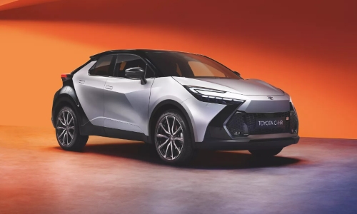Used Toyota C-HR Plug-in Hybrid Used Toyota C‑HR Plug‑in Hybrid, a compact SUV with modern styling and alloy wheels.