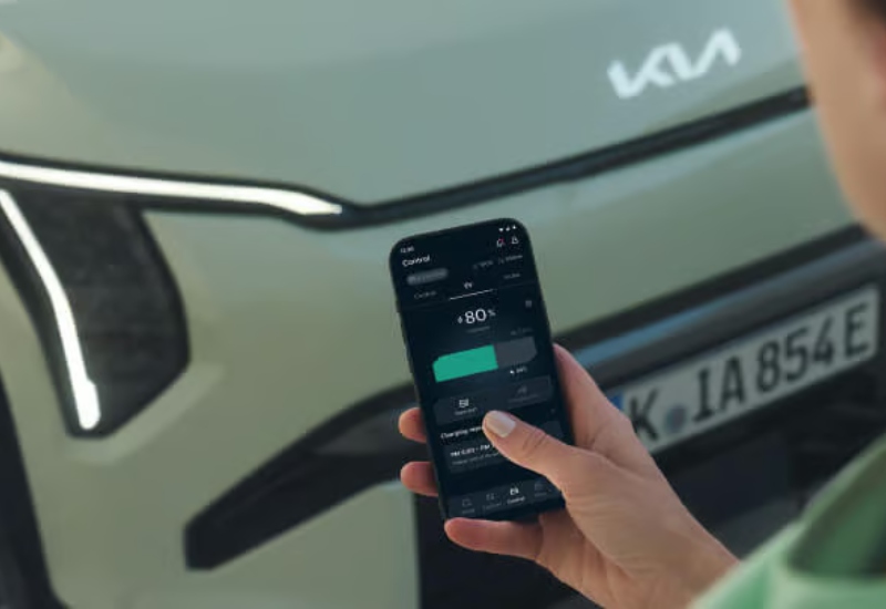 The Kia Charge Service App