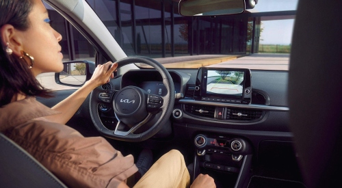 The new Kia Picanto interior is stylish and versatile