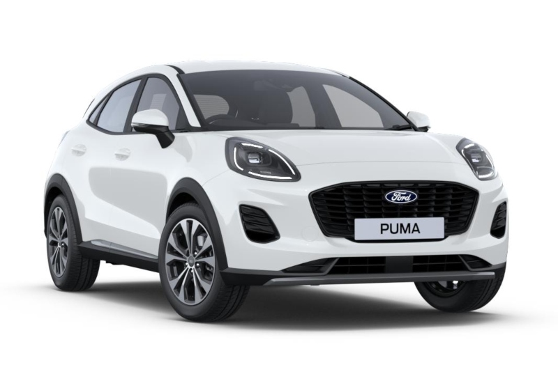 Ford Puma in Frozen White