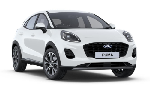 Ford Puma in Frozen White