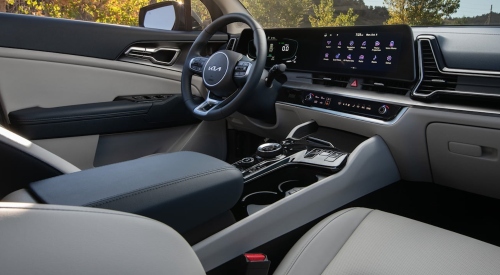 Interior New Kia Sportage Hybrid
