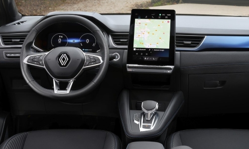 Used Renault Captur Hybrid Interior Used Renault Captur Hybrid Interior