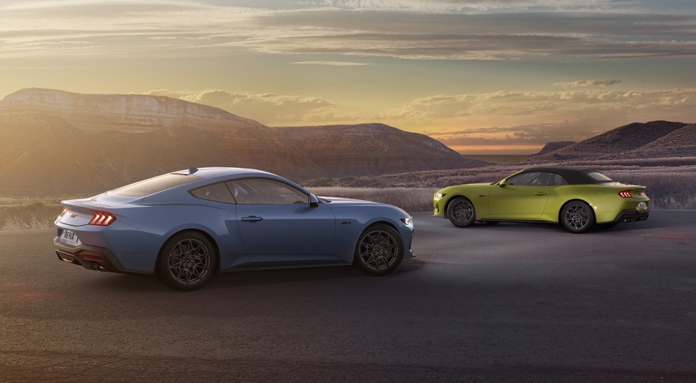 New Ford Mustang Fastback and Convertible