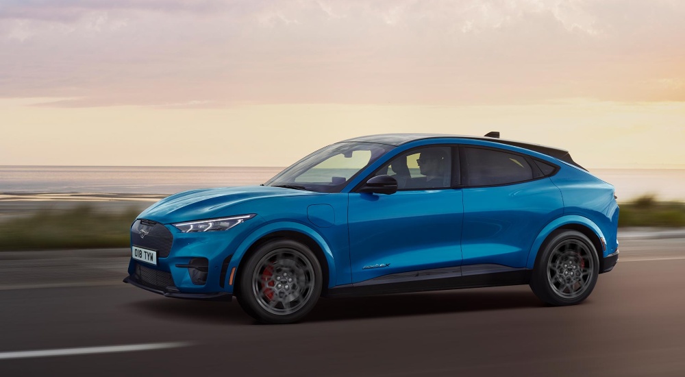 New Ford Mustang Mach-E GT in Grabber Blue