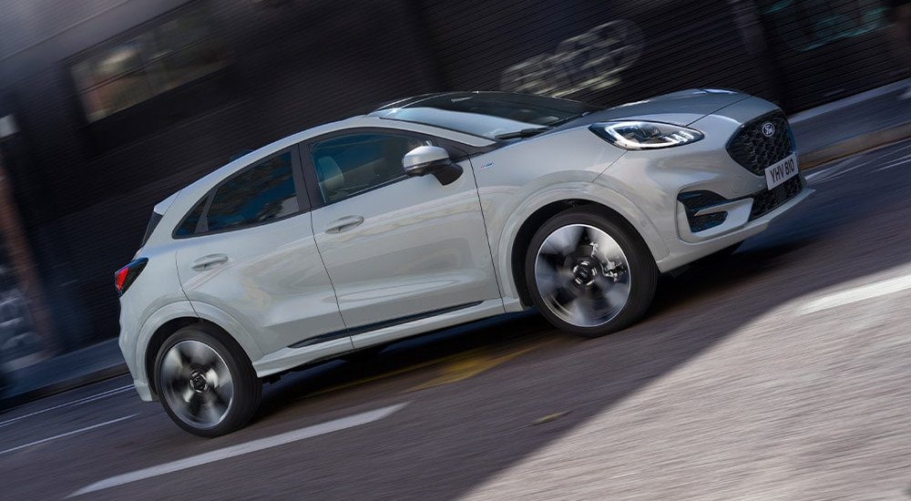 New Ford Puma Mild Hybrid in Cactus Grey