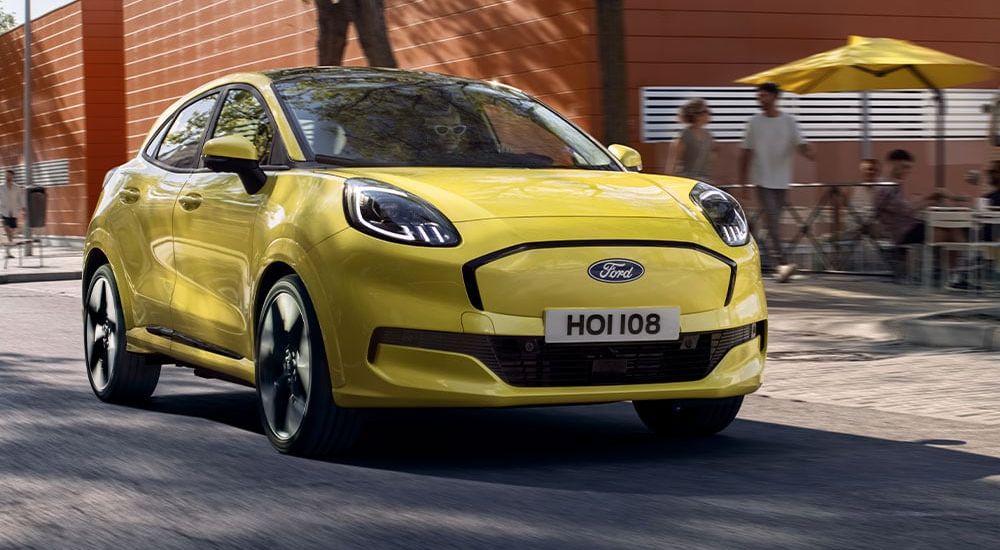 New Ford Puma Gen-E in Electric Yellow