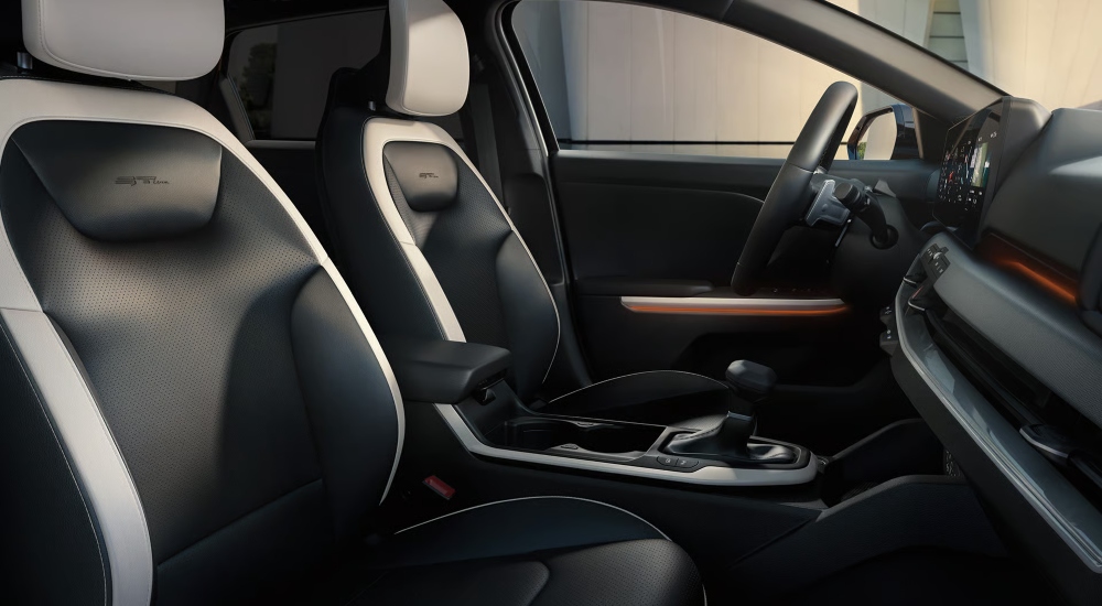 The Kia K4 Interior shoing off the spacious cabin with elevated seating