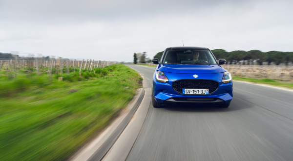 Front view of the new Suzuki Swift for sale at Stoneacre