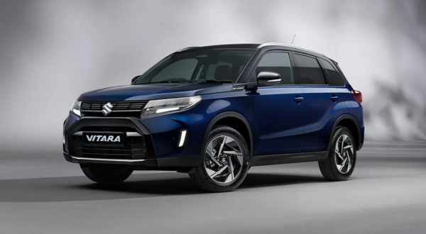 New Suzuki Vitara in dual-tone Sphere Blue and Cosmic Black