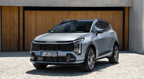 The new SUV Kia line up are spacious and capable | Kia Sportage front