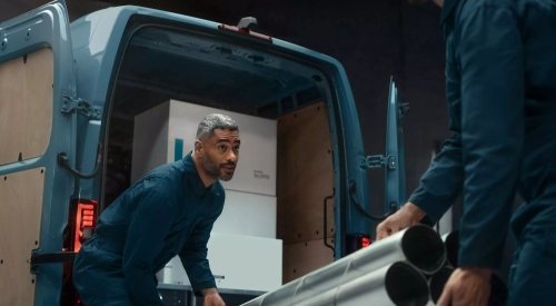 New Renault Master Panel Van models are versatile | People loading up the van at the rear