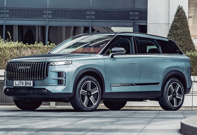 JAECOO 7 in Amazonite Blue; JAECOO Service Plan