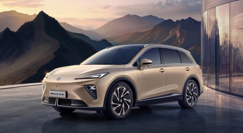 New MGS6 EV in Stafford Gold; The New MGS6 EV Range