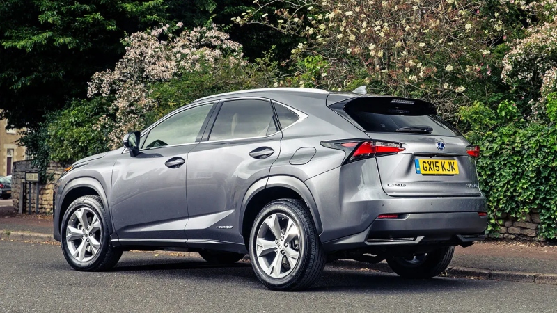 A Lexus NX parked on a street; Second-hand Lexus for sale