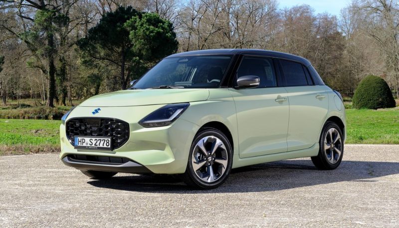 Suzuki Swift in Cool Yellow Metallic on the Motability Scheme