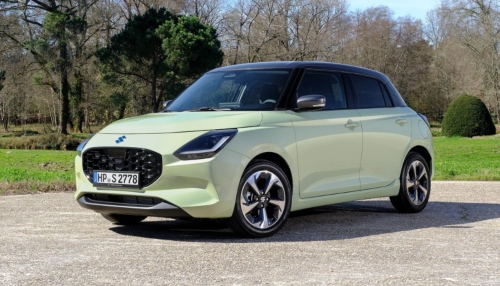 Suzuki Swift in Cool Yellow Metallic on the Motability Scheme