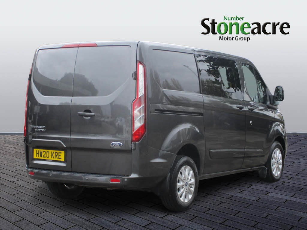Ford Transit Custom 2.0 EcoBlue 170ps Low Roof D/Cab Limited Van Auto (HW20KRE) image 2