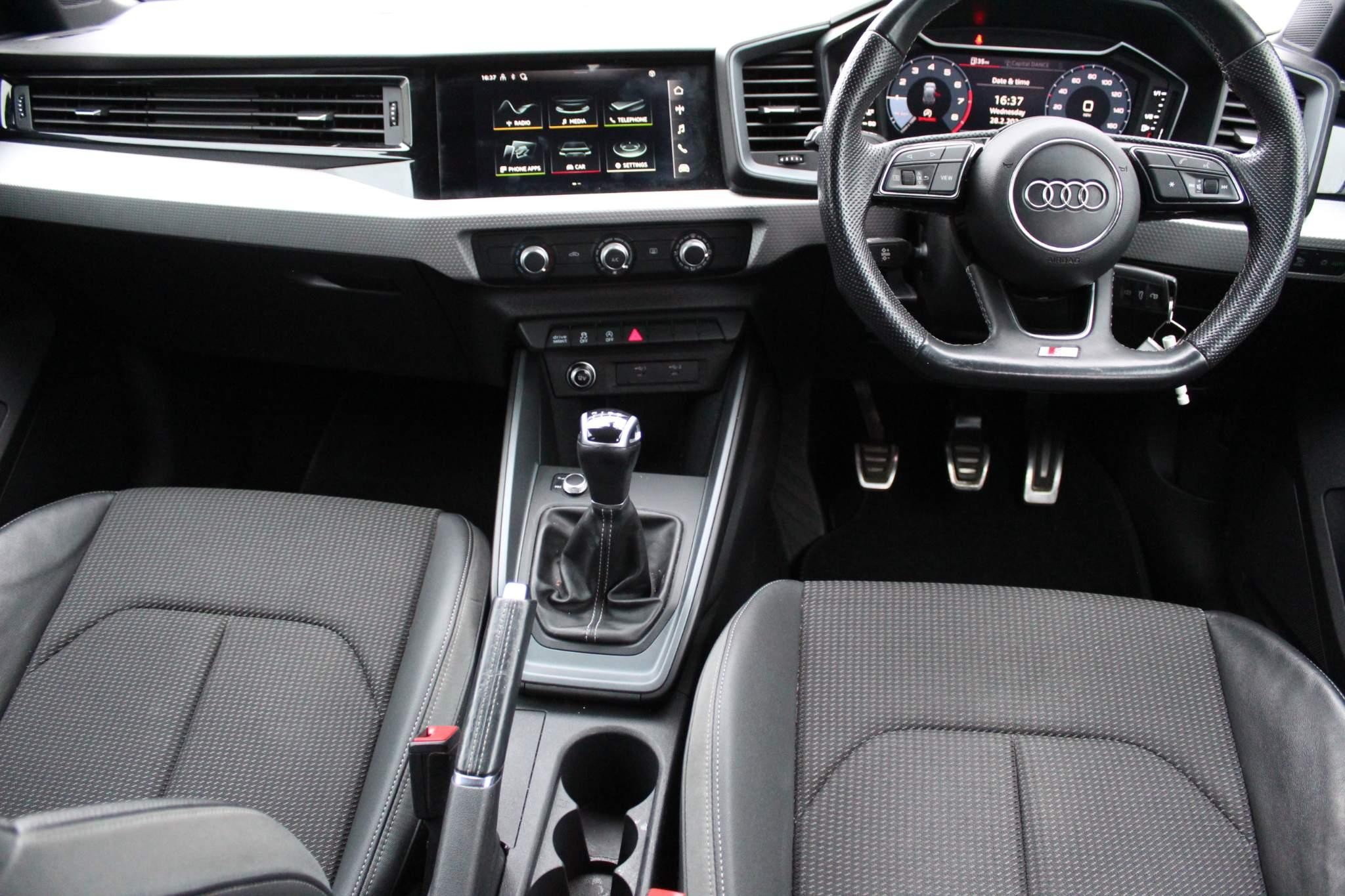 Audi A1 1.0 TFSI 30 Black Edition Sportback 5dr Petrol Manual Euro 6 (s/s) (110 ps) (SW21FVX) image 12