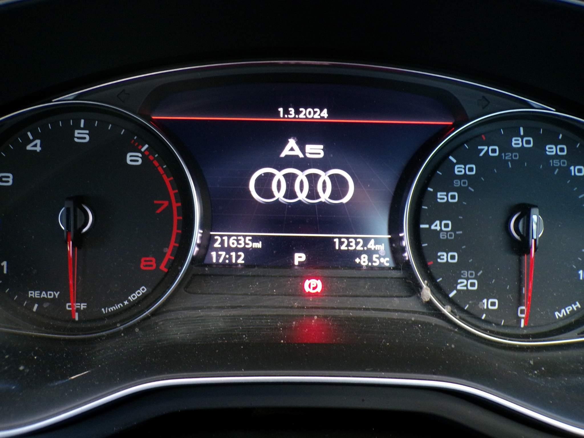 Audi A5 2.0 TFSI 40 S line Sportback 5dr Petrol S Tronic Euro 6 (s/s) (190 ps) (YW68VZJ) image 16