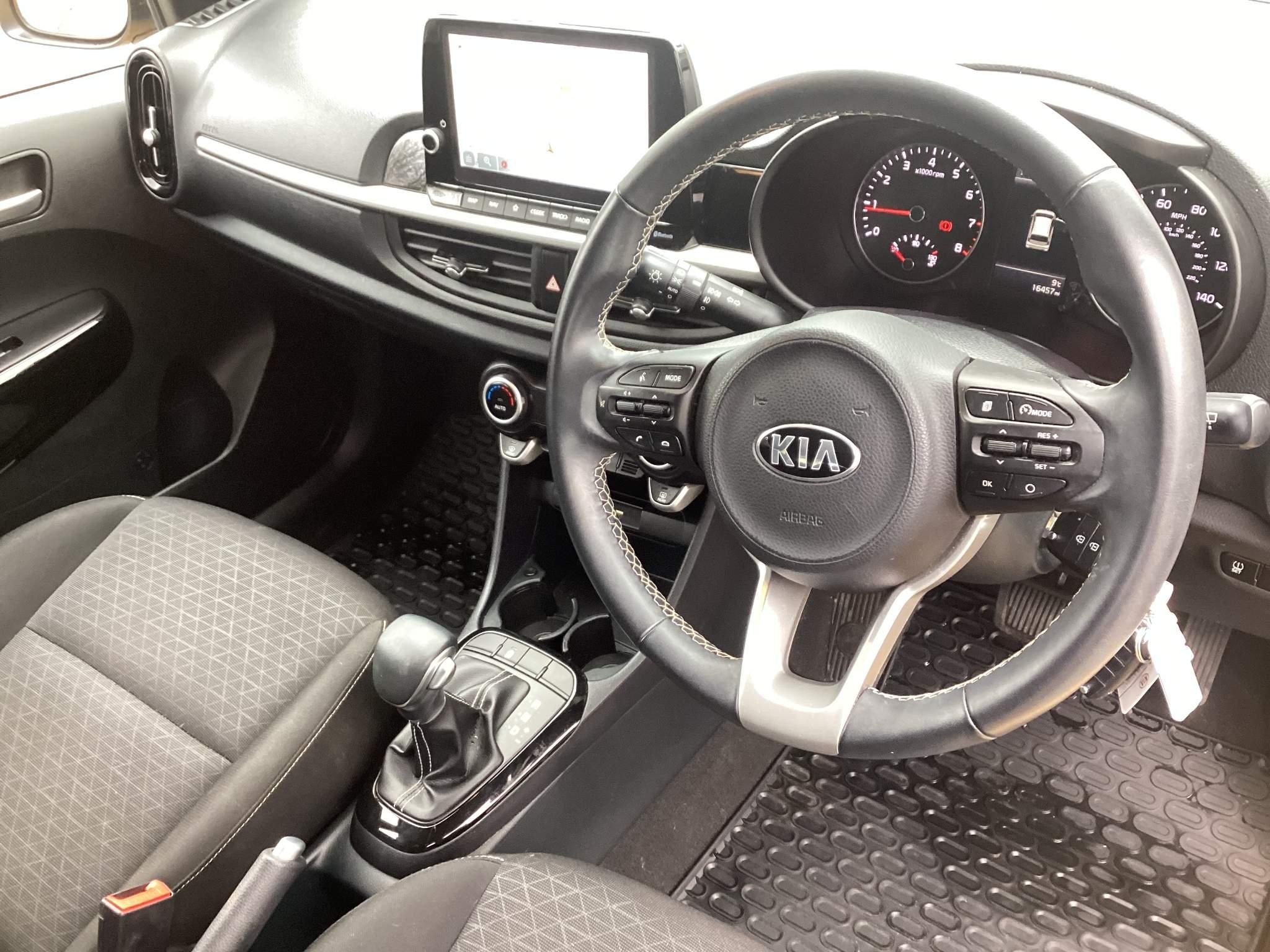 Kia Picanto 1.0 DPi 3 Hatchback 5dr Petrol AMT Euro 6 (s/s) (66 bhp) (BK21OTW) image 10