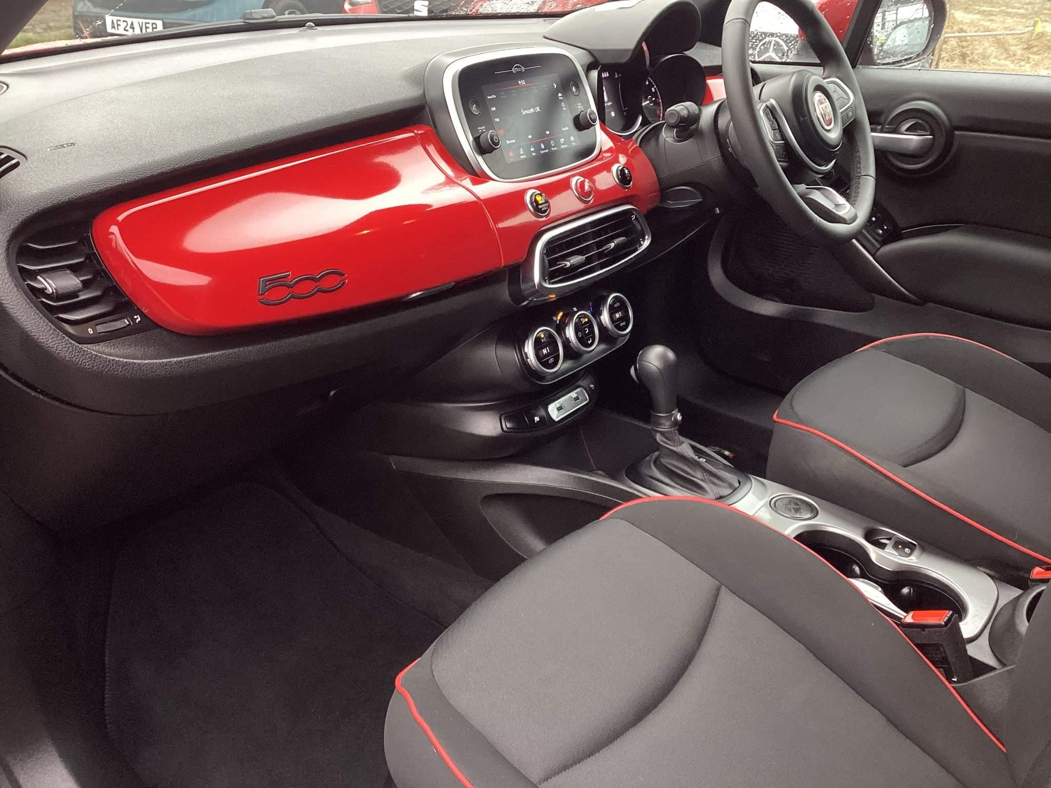 Fiat 500X 1.3 150hp Dct Auto (red) (MX71YAK) image 12