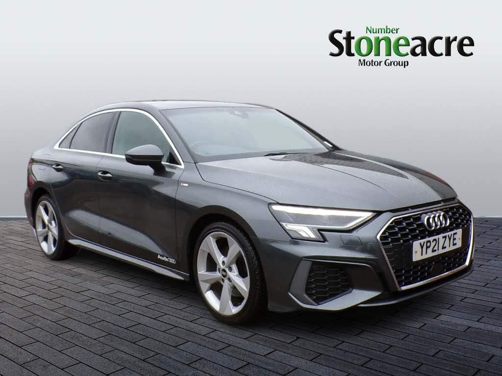 Audi A3 2.0 TDI 35 S line Saloon 4dr Diesel S Tronic Euro 6 (s/s) (150 ps) (YP21ZYE) image 0