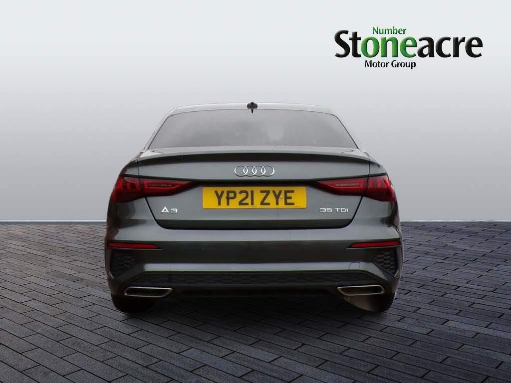 Audi A3 2.0 TDI 35 S line Saloon 4dr Diesel S Tronic Euro 6 (s/s) (150 ps) (YP21ZYE) image 3