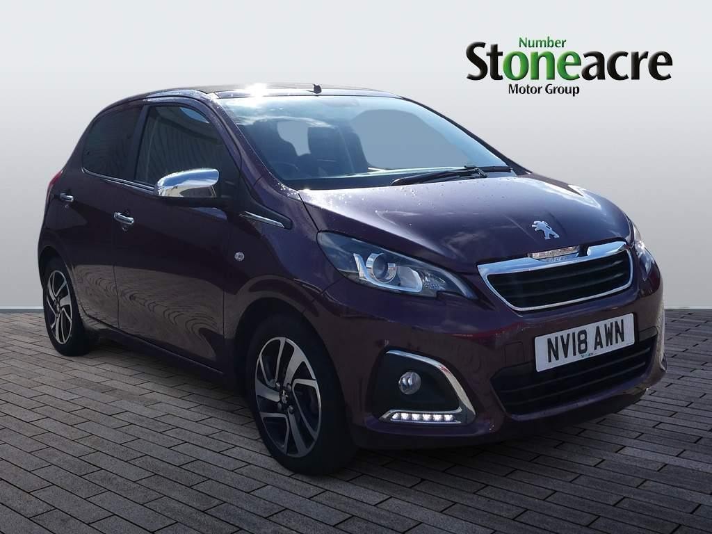 Peugeot 108 1.0 Allure Top! 5dr Petrol 2 Tronic Euro 6 (68 ps) (NV18AWN) image 0