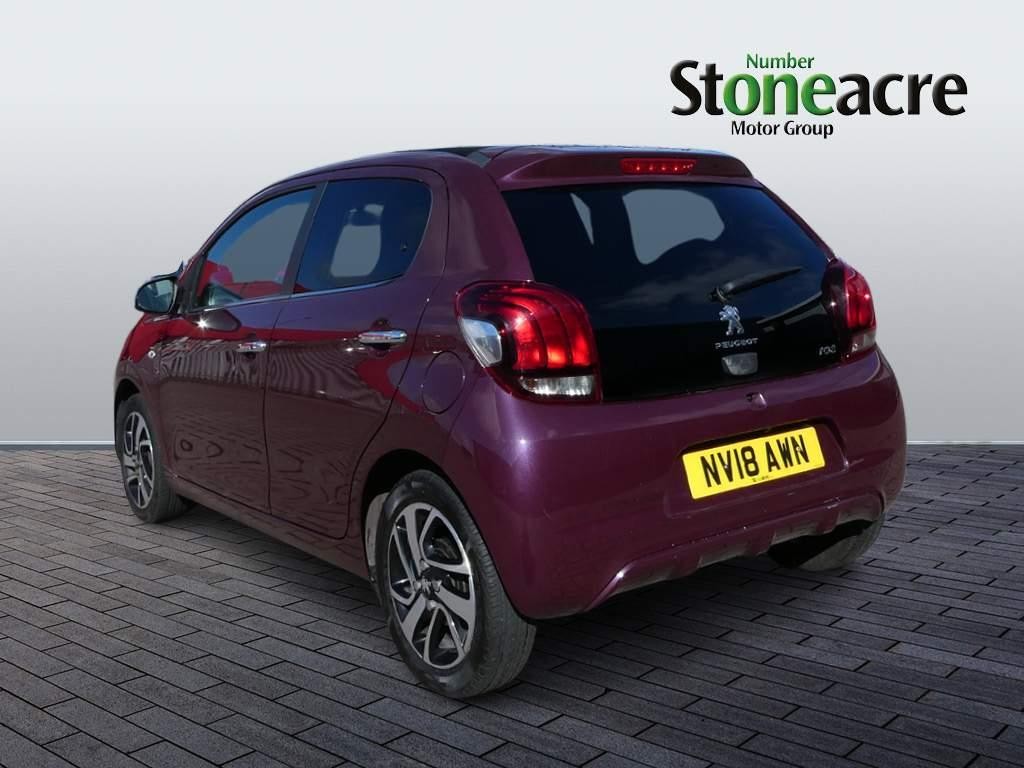 Peugeot 108 1.0 Allure Top! 5dr Petrol 2 Tronic Euro 6 (68 ps) (NV18AWN) image 4