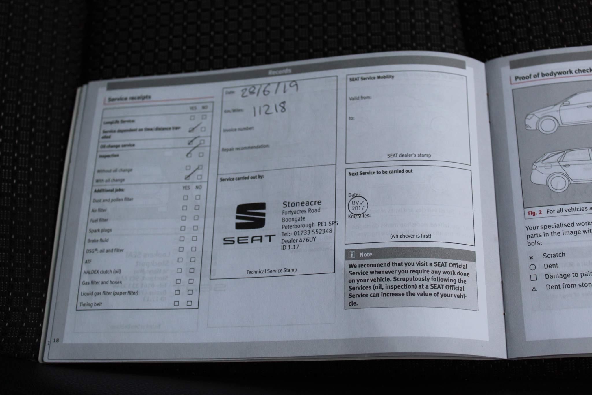 SEAT Leon 2.0 TDI FR Euro 6 (s/s) 5dr (MW16OHS) image 22