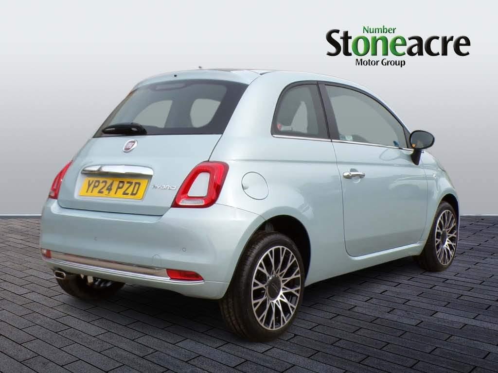 Fiat 500 Hybrid 1.0 MHEV Top Euro 6 (s/s) 3dr (YP24PZD) image 2