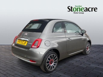 Fiat 500c 1.0 Mild Hybrid Red 2dr FV73CJF Image 3