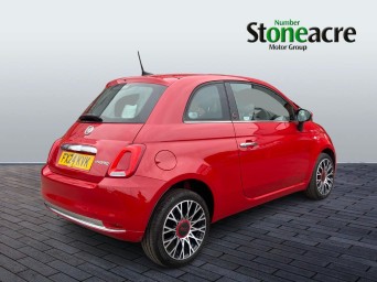 Fiat 500 1.0 Mild Hybrid Red 3dr FX24KVK Image 3