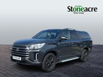 KGM Musso 2.2D Saracen Plus Double Cab Pickup Auto 4WD LWB Euro 6 4dr FV74LPK Image 3