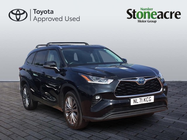 Toyota Highlander 2.5 VVT-h Excel SUV 5dr Petrol Hybrid CVT 4WD Euro 6 (s/s) (248 ps) NL71KCG Image 1