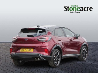 Ford Puma 1.0 EcoBoost Hybrid mHEV 155 Vivid Ruby Ed 5dr DCT NV73DME Image 3