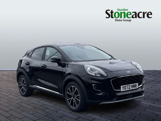Ford Puma 1.0T EcoBoost MHEV Titanium SUV 5dr Petrol Hybrid Manual Euro 6 (s/s) (155 ps) YO72HWW Image 1