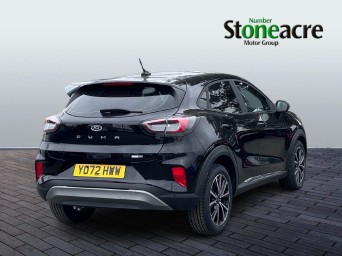Ford Puma 1.0T EcoBoost MHEV Titanium SUV 5dr Petrol Hybrid Manual Euro 6 (s/s) (155 ps) YO72HWW Image 3