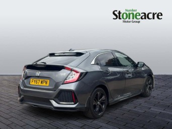 Honda Civic 1.0 VTEC Turbo EX Hatchback 5dr Petrol Manual Euro 6 (s/s) (129 ps) FY67WPN Image 3