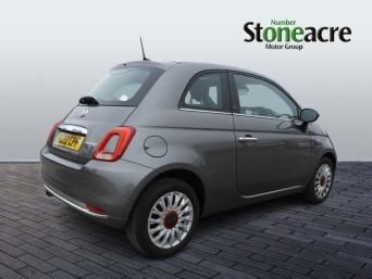 Fiat 500 1.0 Mild Hybrid Red 3dr BU22CPK Image 3