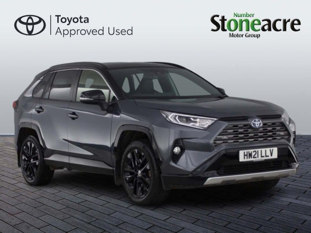 Toyota RAV4 2.5 VVT-h GPF Dynamic SUV 5dr Petrol Hybrid CVT Euro 6 (s/s) (218 ps) HW21LLV Image 1