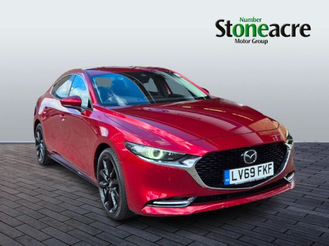 Mazda 3 Saloon 2.0 SKYACTIV-X MHEV GT Sport Tech Saloon 4dr Petrol Auto Euro 6 (s/s) (180 ps) LV69FKF Image 1
