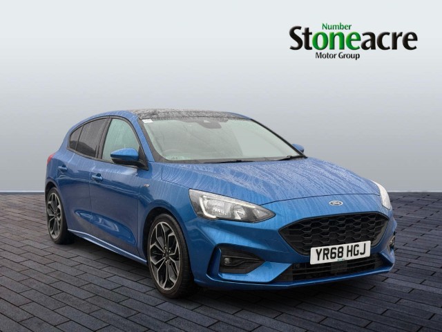 Ford Focus 1.0T EcoBoost ST-Line X Hatchback 5dr Petrol Manual Euro 6 (s/s) (125 ps) YR68HGJ Image 1