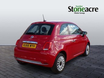 Fiat 500 1.2 Lounge 3dr KU66WYH Image 3