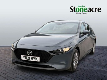 Mazda 3 2.0 e-SKYACTIV-G MHEV SE-L Lux Hatchback 5dr Petrol Manual Euro 6 (s/s) (122 ps) YN21MYK Image 3