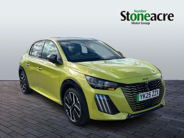 Peugeot E-208 51kWh GT Auto 5dr (7.4kW Charger) YK25ZZX Image 1
