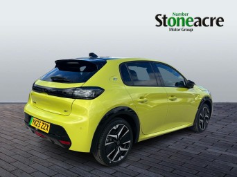 Peugeot E-208 51kWh GT Auto 5dr (7.4kW Charger) YK25ZZX Image 3