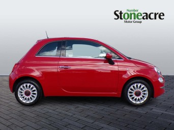 Fiat 500 1.0 Mild Hybrid Red 3dr FT22AKZ Image 3